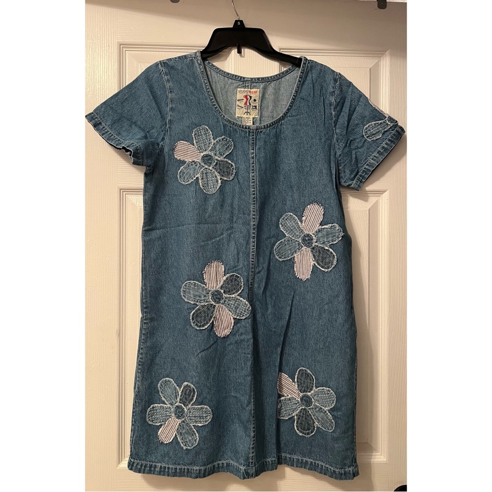 Vintage Studio Wear Denim Dress